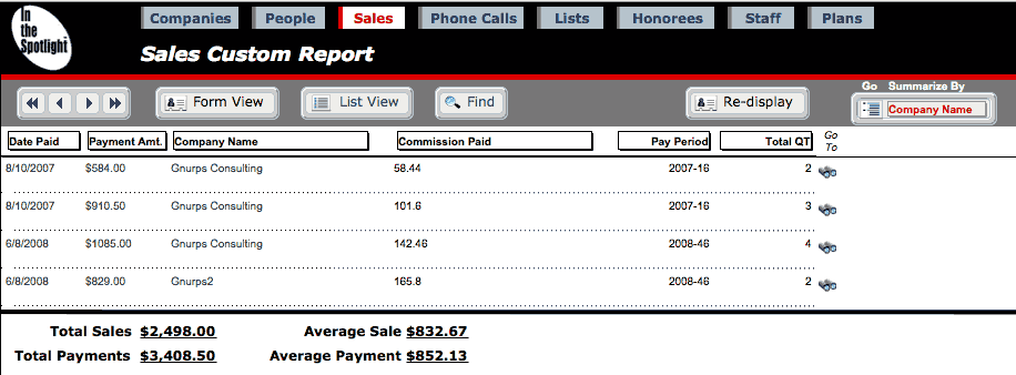 In the Spotlight custom reporter 2