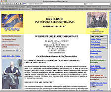 Birkelbach website screenshot thumbnail